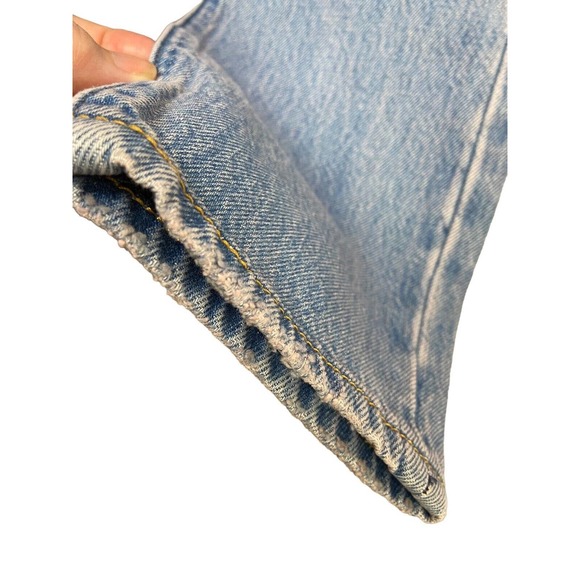 NEW Levi’s High Rise Wedgie Jean Sz 25 Tapered Leg Button Fly Medium Wash Mom - Picture 5 of 12